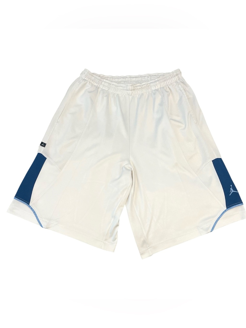Nike Air Jordan | White/Blue Basketball Shorts